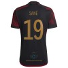 Maglia ufficiale Germania Sane 19 Trasferta Mondiali 2022 per Uomo